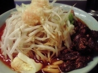 「辛ラブメン小700円+豚増し150円 （ニンニク）」@ラブメン 楽々の写真