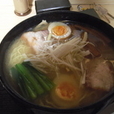塩・味玉ラーメン 大盛り