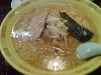 「ラーメン大盛・太麺・脂増し・麺硬め」@江川亭 東村山店の写真
