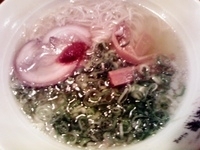 「しおラーメン」@拉麺 秦秦 高浜店の写真