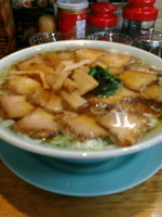 「あっさりチャーシューメン」@麺者黒嵐 下栗本店の写真