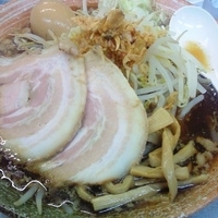 「味玉覆麺（大盛）」@覆麺 智の写真