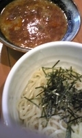 「醤油つけ麺」@めん処田中屋の写真