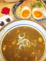 「カリーつけめん（大盛り）」@らぁ麺処さくらの写真