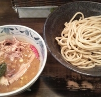 「かれつけ麺（中盛:狼麺）+半肉増し」@狼煙 〜NOROSHI〜の写真