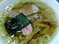 「塩中華そば￥630」@麺処 ぼたん 栃木店の写真