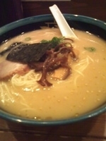 「らーめん680円」@久留米らーめん 鐵釜 横浜支店の写真