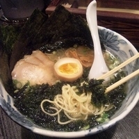 「のりらぁめん（塩） 750円」@開花屋 楽麺荘 柏店の写真