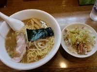 「ラーメン&チャーシューライス」@周作の写真