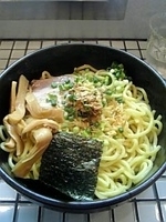 「油そば（大盛）」@油そば 雷神 市川店の写真