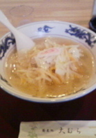 「タンメン（450円）」@蕎麦処 大むらの写真