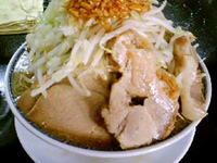 「ふじ麺+ばかぶた」@匠神角ふじ 柏店の写真