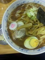 「こく中華¥700+ニンニク(サービス)」@大勝軒 堀切店の写真