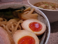 「豚骨魚介ベースつけ麺（大）」@らぁめん たむらの写真