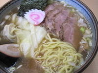 「チャーシューわんたん麺（880円）」@いつみ屋の写真