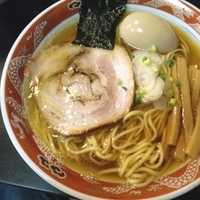 「味玉ラーメン（800円）」@ラーメン専門 くぼ田の写真