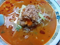 「坦々ラーメン（500円）」@中華居酒屋 華園の写真