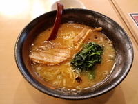 「ばんぶる麺（Aセット、ジューシー飯+小鉢）780円」@ラーメン・餃子 ばんぶる 朝霞店の写真
