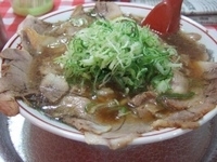 「自家製肉入りちゃあしゅうめん（中）」@丸一らあめんの写真