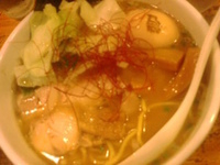 「ぴり辛みそらーめん ランチ味玉 マイ箸大盛 サービス」@鶏の穴の写真