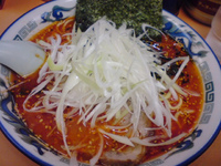 「地獄ラーメン（上級、麺固め）」@地獄ラーメン 田中屋の写真