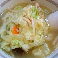 「タンメン（￥600）」@金門飯店の写真