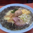 岩のりラーメン（中）+味玉