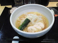 「限定鶏ラーメン」@つけ麺 道の写真