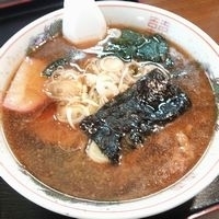 「しょうゆラーメン（太麺） ￥600」@喜多方らーめん 京まさの写真