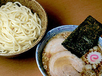 「つけそば+中華そば」@中華蕎麦 とみ田の写真