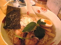 「塩ラーメン（細麺） 600円」@麺や 松の写真