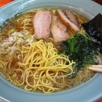 「ラーメン・中盛り・麺固め 550円」@ラーメンショップ 椿 小川店の写真