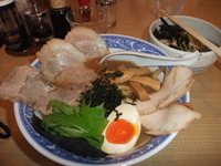 「特製こってりらーめん+とりマヨ丼」@らーめん がんちゃの写真