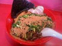 「豚そばB ネギ増し 替え玉」@笑堂の写真