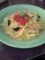 「明太子ちゃんぽん」@ちゃんぽん浪漫食堂 新子安店の写真