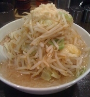 「もやしそば（700円）、全部マシ」@つけそば中華そば 山ねこの写真