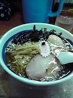 「岩海苔らー麺」@魚介系醤油拉麺専科 海空土の写真