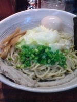 「煮干し油そば味玉入り」@煮干し 青樹の写真