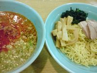 「からしつけ麺」@ラーメン屋 麺一 仲町台店の写真