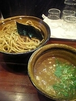 「つけ麺+大盛（無料）」@麺屋 えん寺の写真