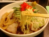 「中華風冷やしラーメン730円」@喜多方ラーメン 坂内 大塚店の写真