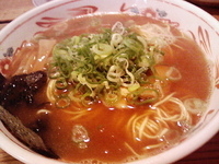 「中華麺（淡成）+おにぎりセット」@紀州和歌山ラーメン あじゅち屋の写真