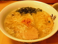 「塩らーめん」@塩専門 ひるがお 東京駅店の写真