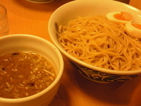 「塩玉つけ麺」@塩専門 ひるがお 東京駅店の写真