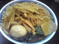 「チャーシューメンマラーメン」@中華そば べんてんの写真