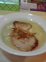 「塩ラーメン」@長州ラーメン 万龍軒 富士見店の写真