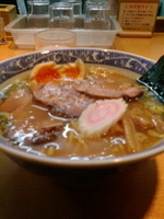 「特製中華そば」@中華そば 青葉 大宮東口店の写真