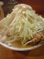 「小ラーメン（ニンニク少し、ヤサイ、アブラ）」@ラーメン二郎 八王子野猿街道店2の写真