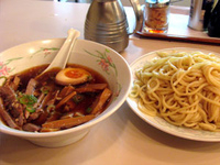 「スペシャルつけめん（大盛り）@900」@大勝軒 代々木上原店の写真