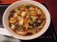 「五目醤油ラーメン」@健康中華庵 青蓮 横浜西口店の写真